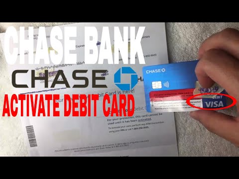 ✅ How To Activate Chase Bank Debit Card 🔴
