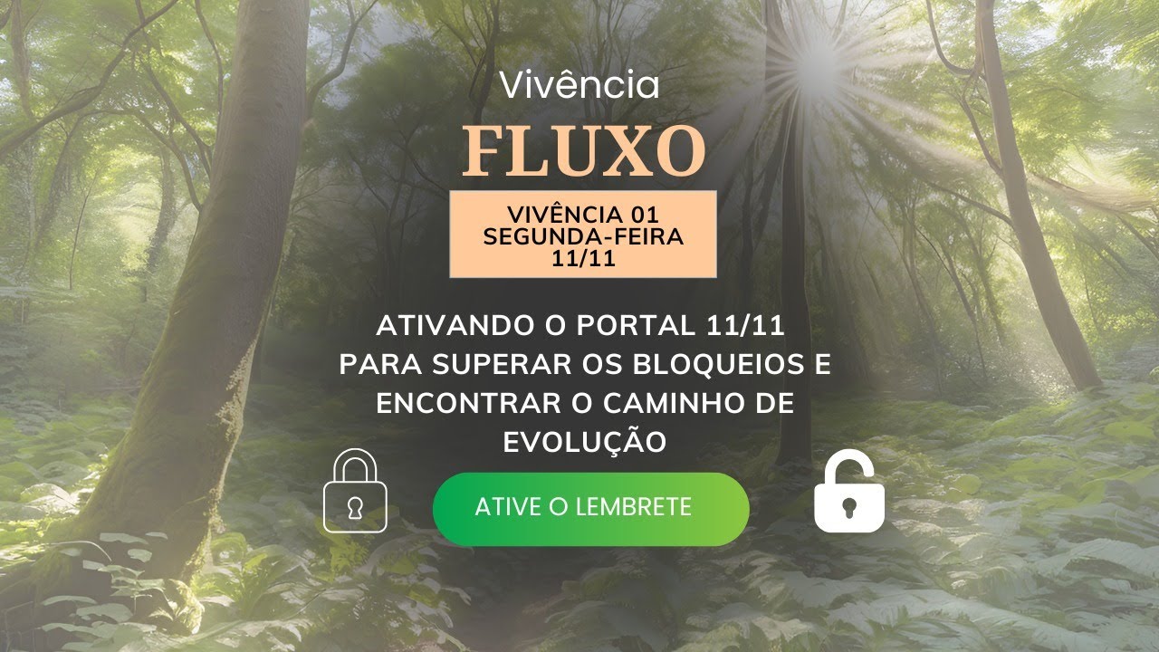 ATIVANDO O PORTAL 11/11 PARA SUPERAR OS BLOQUEIOS E ENCONTRAR O CAMINHO DE EVOLUÇÃO