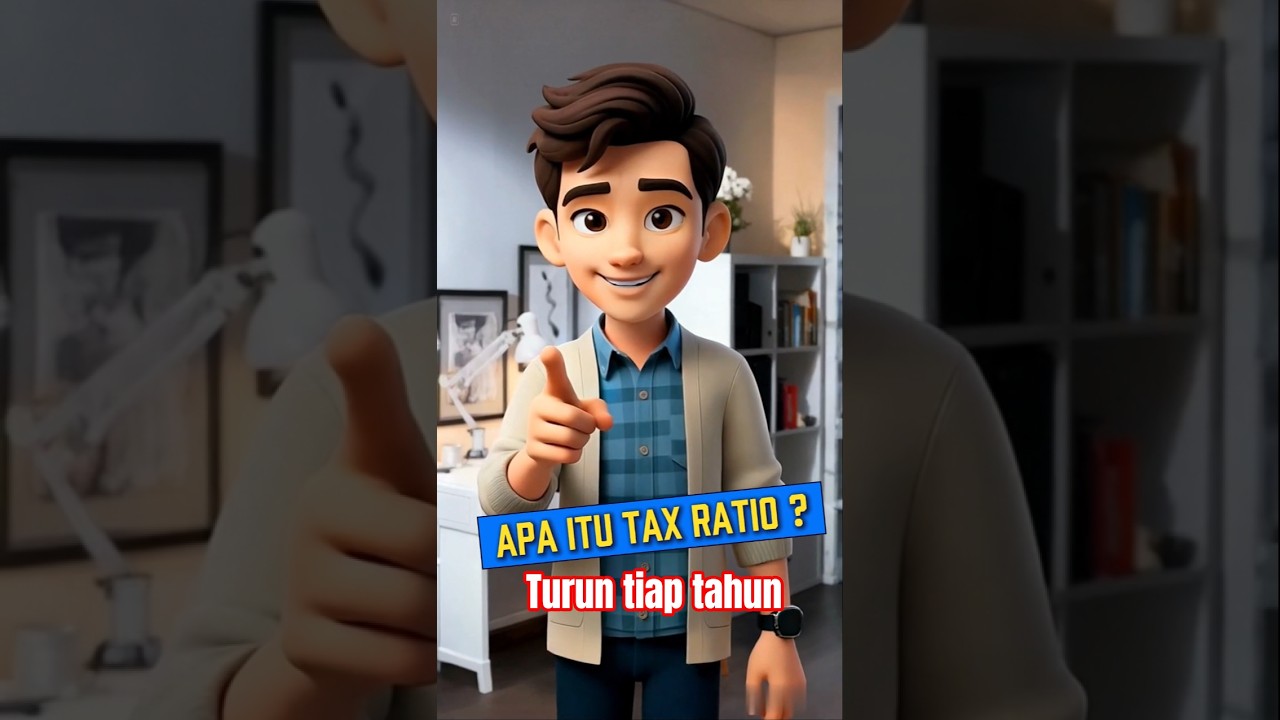 Tax Ratio Indonesia Terus Turun ❗Apa dampak ke Rakyat & Negara ❓ #azistax #TaxRatio #PDB #Pajak #fyp