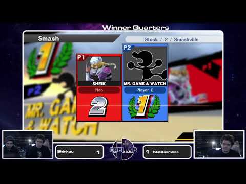 KOSSismoss (Mr. GNW) vs Shinkou (Sheik) - Winners Semis - Orbitar 37
