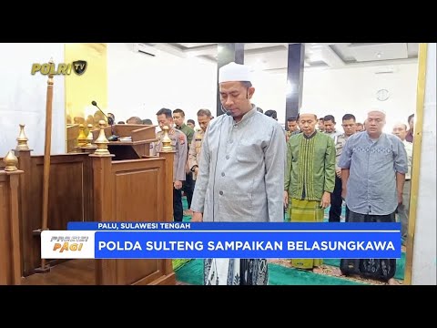 POLDA SULTENG GELAR SALAT GAIB