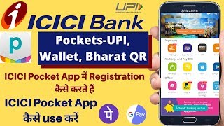 ICICI Pockets-UPI, Wallet, Bharat QR | icici bank pocket app | icici pocket app registration