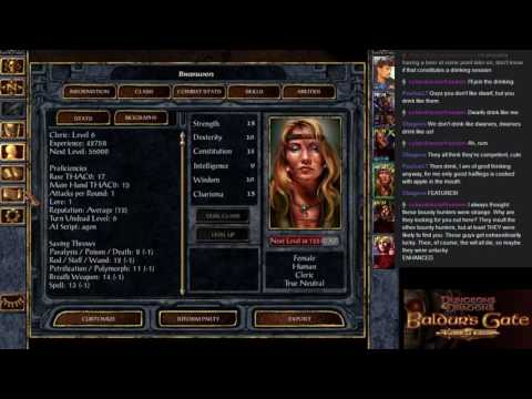 Let's Stream Baldur's Gate EE part 11- Loose ends, Cloakwood Begins