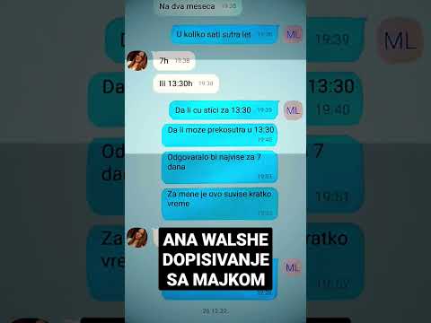 Detektiv Braca - Šta je Ana Walshe napisala mami⁉️