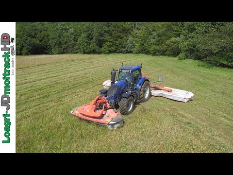 Valtra T174 & Kuhn 9m Mähgruppe | SARL SJTA!