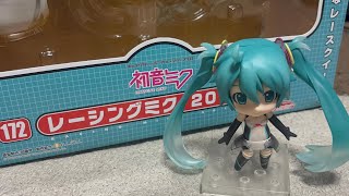 ねんどろいど172・レーシングミク2011verを開封しポージングを組み立ててみた‼️