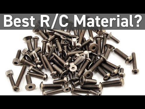 R/C Materials | Differences of Aluminum, Carbon, Titanium, Plastic, Brass & Steel