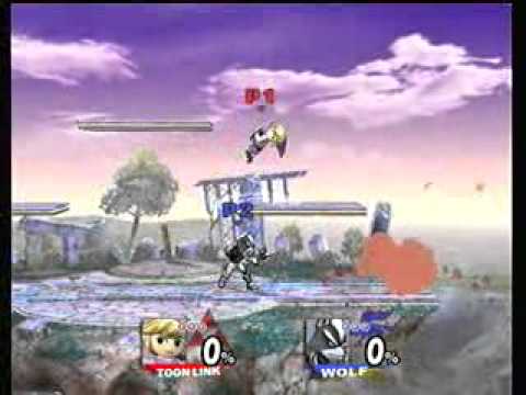 100$ Money Match MegaRobMan (Wolf) vs Thugz (Toon Link) FT4 Game 1