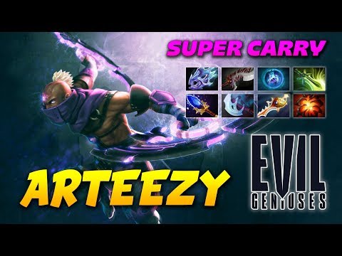 ARTEEZY ANTI MAGE with Dendi Puck [LOSING IS IMPOSSIBLE!] Dota 2 Pro Gameplay
