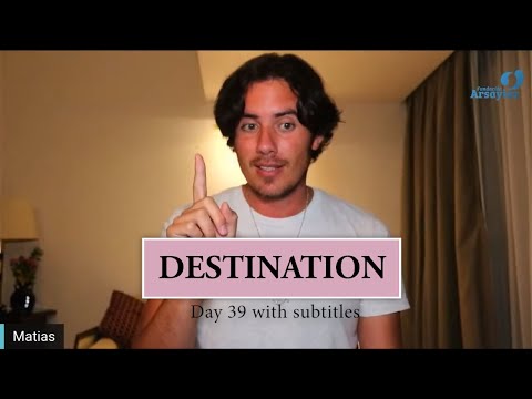 Day 39 DESTINATION - Matias De Stefano - with subtitles