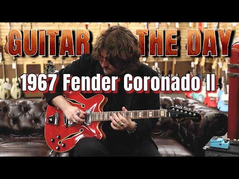 Fender Coronado II Rosewood Fretboard 1966 - Red Dakota image 13