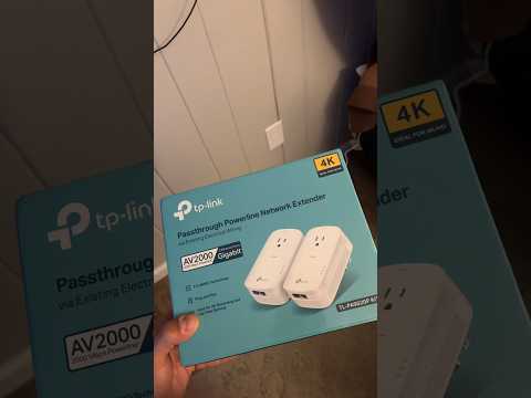 This lets you have hard-wired internet in ANY room..