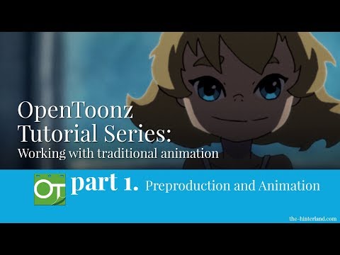 OpenToonz Traditional Animation Tutorial - Part 1: Preproduction and Animation