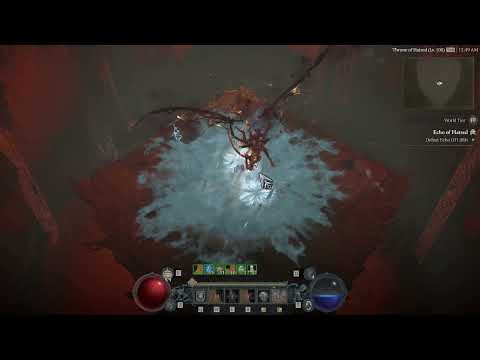 Echo of Lilith Blizzard Sorcerer Full Fight [Uber Lilith] Skipping all Boss Mechanics