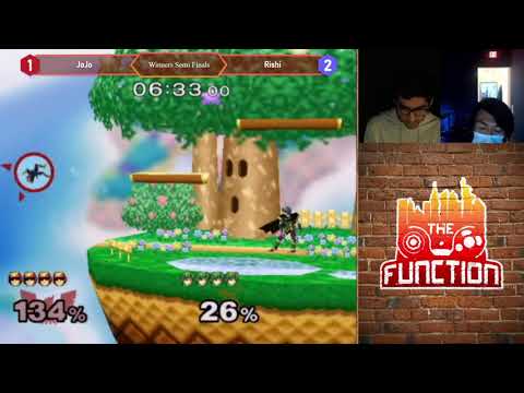 The Function: Rishi (Marth) vs JoJo (Captain Falcon) - Winners Semi Finals SSBM