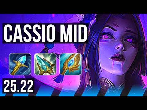 CASSIOPEIA vs ZED (MID) | 8/1/13 | EUW Master | 25.22