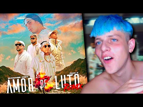 BERTIAKA REACCIONA a Shamanes Crew x Pailita x Fran C - Amor De Luto (Remix)