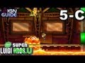 New Super Luigi U 3 Star Coin Walkthrough - Soda Jungle Castle: Iggy's Swinging-Chains Castle