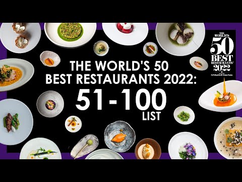 Melhores restaurantes do mundo 50 2022: lista 51-100