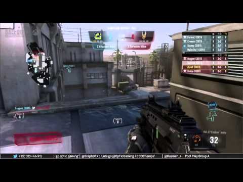 Optic Gaming  vs Vitality COD CHAMPS 2015 Game 2