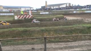 preview picture of video 'Autocross et Sprintcar Mauron 2014'