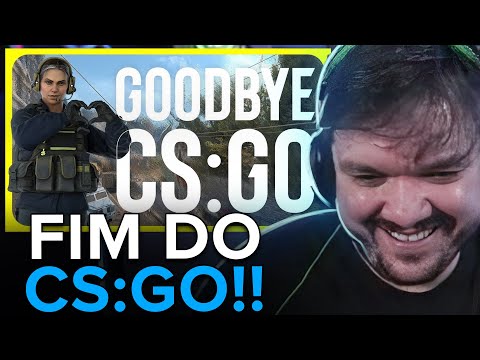 GAULES REAGE AO FIM DO CS:GO! (Goodbye Counter-Strike: Global Offensive)