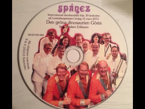 Den gröna dinosaurien Gösta - Spånez - Galenskaparna & After Shave