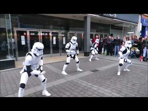 CHOREOGRAPHED STORM TROOPER DANCE
