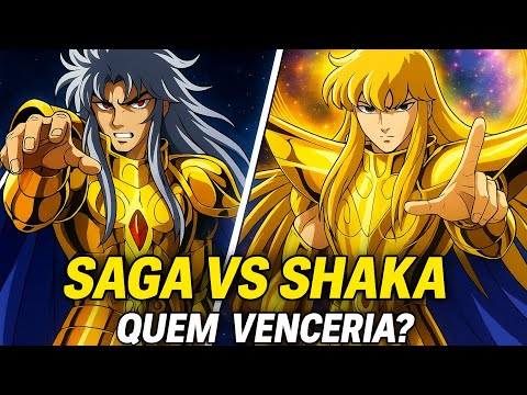 ⚔️SAGA vs SHAKA: O Cavaleiro de Ouro Mais Forte Revelado!