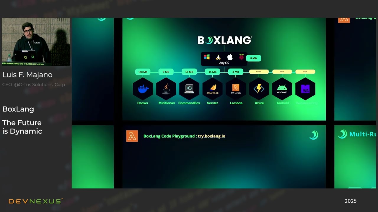 Devnexus 2025 - BoxLang: The Future is Dynamic - Luis F. Majano