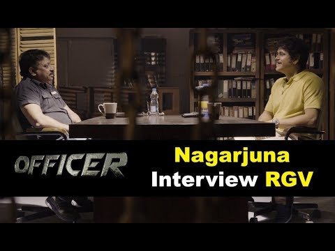 Nagarjuna Interviewing Ram Gopal Varma