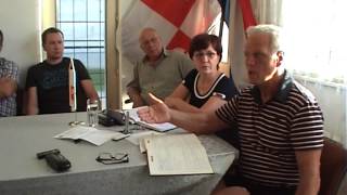 preview picture of video 'TISKOVNA KONFERENCIJA  SDP NOVSKA  24. 07. 2014.'