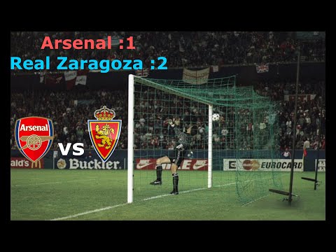 Unutulmaz maçlar: Arsenal 1-2 Real Zaragoza 1995 Kupa Galipleri Kupası Finali | Gerçek Futbol