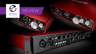 Video thumbnail for Review - 2i2, 6i6 & 18i20 Second Generation Scarlett Audio Interfaces By Focusrite by Production Expert