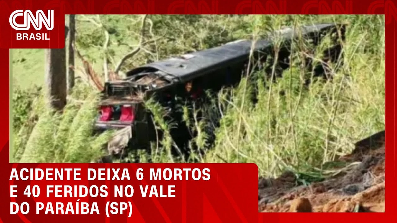 Ônibus fretado cai em ribanceira e deixa ao menos seis mortos em São Paulo | CNN AGORA