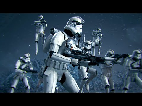 Jumptroopers vs MagnaGuards - STAR WARS JEDI SURVIVOR NPC Wars