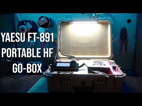 I Built My Own Ham Radio Go Box From Scratch!