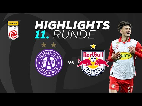 FK Austria Wien - FC Red Bull Salzburg 11. Runde ADMIRAL Bundesliga 2025/26