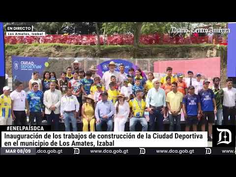 #EnVivoDCA | Primera piedra de la Ciudad Deportiva de Los Amates