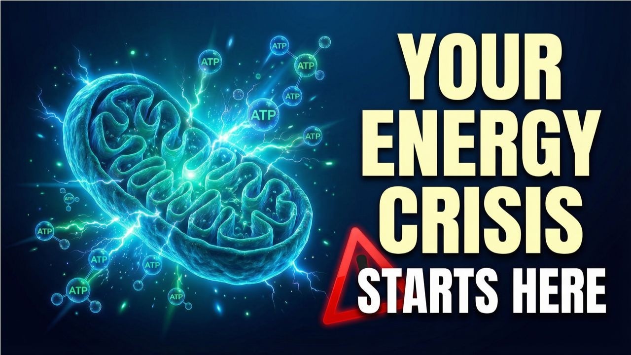 Mitochondria Detox: The #1 Cause of Chronic Fatigue? (Cellular Energy Crisis) Video
