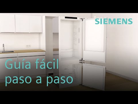 Cómo Instalar Tu Frigorífico Integrable XL o XXL Paso a Paso | Siemens Home España