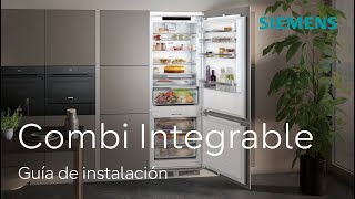 Siemens Instala tu frigorífico integrable paso a paso anuncio