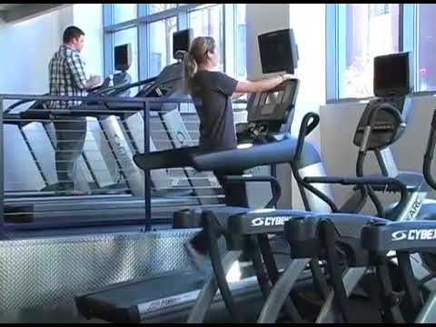 Tour of New Fitness Center in Pilarz Hall