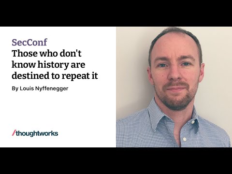 Evolution of application  Security - Louis Nyffenegger | SecConf 2021