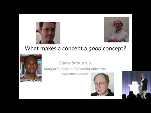 Bjarne Stroustrup - Good Concepts - Secret Lightning Talks - Meeting C++ 2016