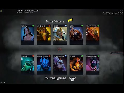 Navi x wings gaming - Game 2 - The International 2016 Group Stage Day 2 (Highlights)