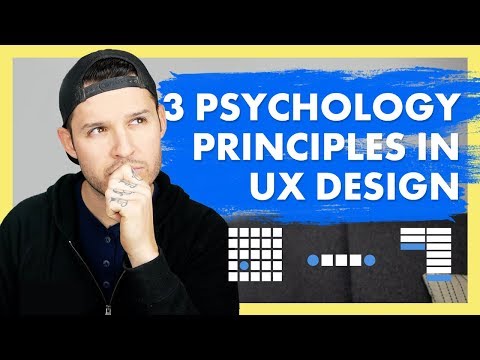 3 Psychology Principles in UX Design