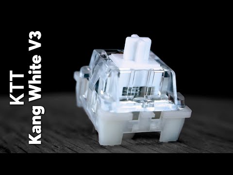 KTT Kang White V3 Switch Sound Test | Great Budget Linear Switches