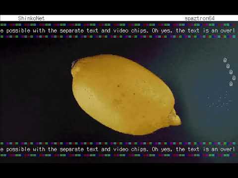 Lemonspin - NEC PC-9801 Demo (SESSIONS 2023)