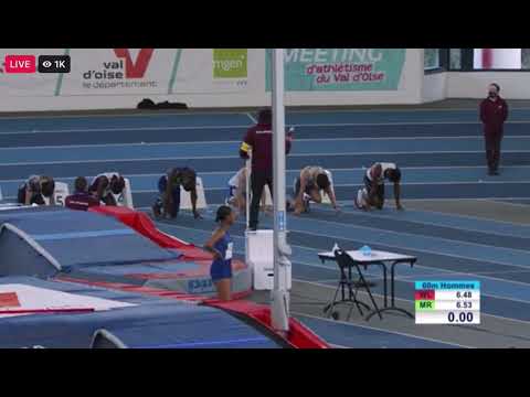 Athletics indoor meeting 2021 france - Eaubonne